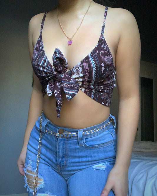 Tribal Bra Top (2 Colors)