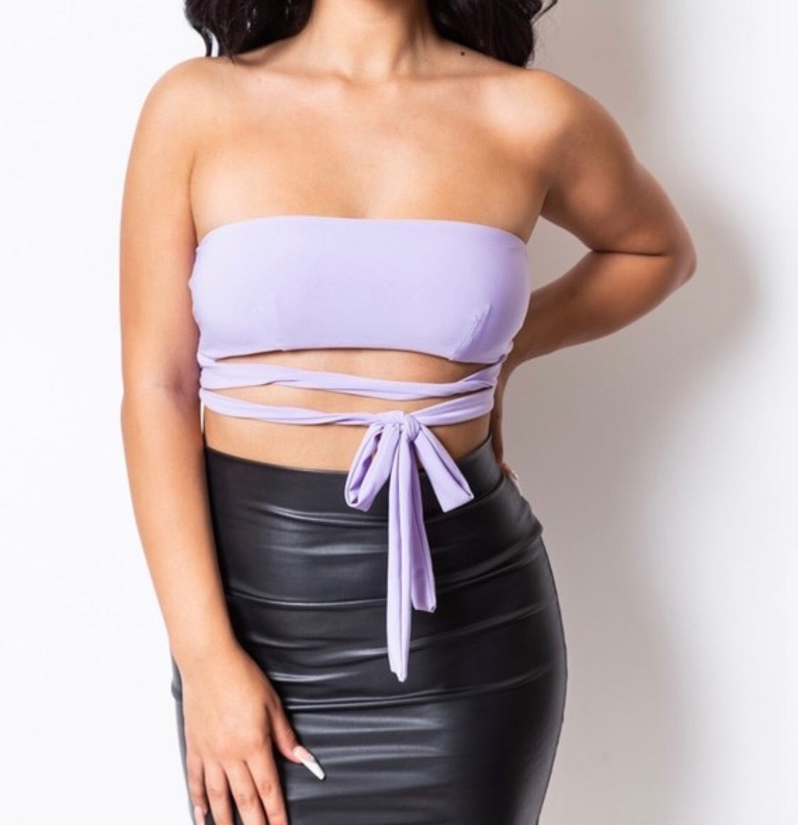 Wrap Me Up Tube Top