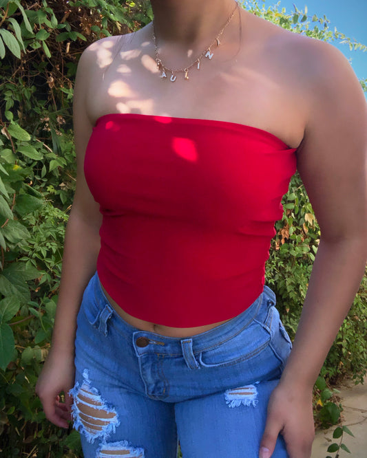 Red Tube Top