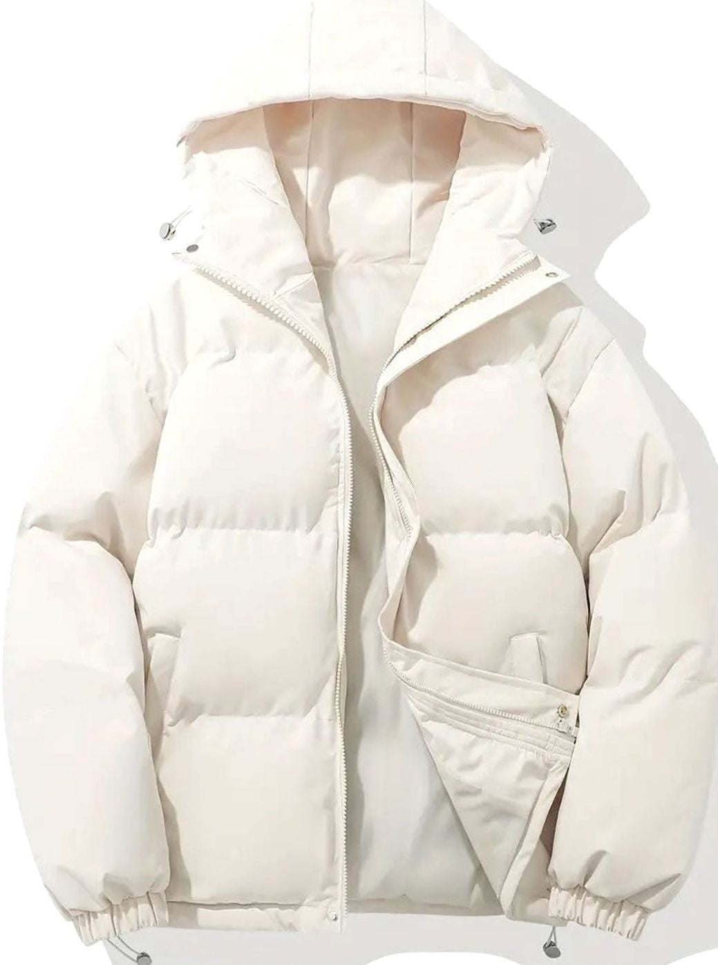 Lena | Damen Winterjacke mit Stehkragen und Elastischen Bündchen Warm Gefüttert Tailliert - image 17