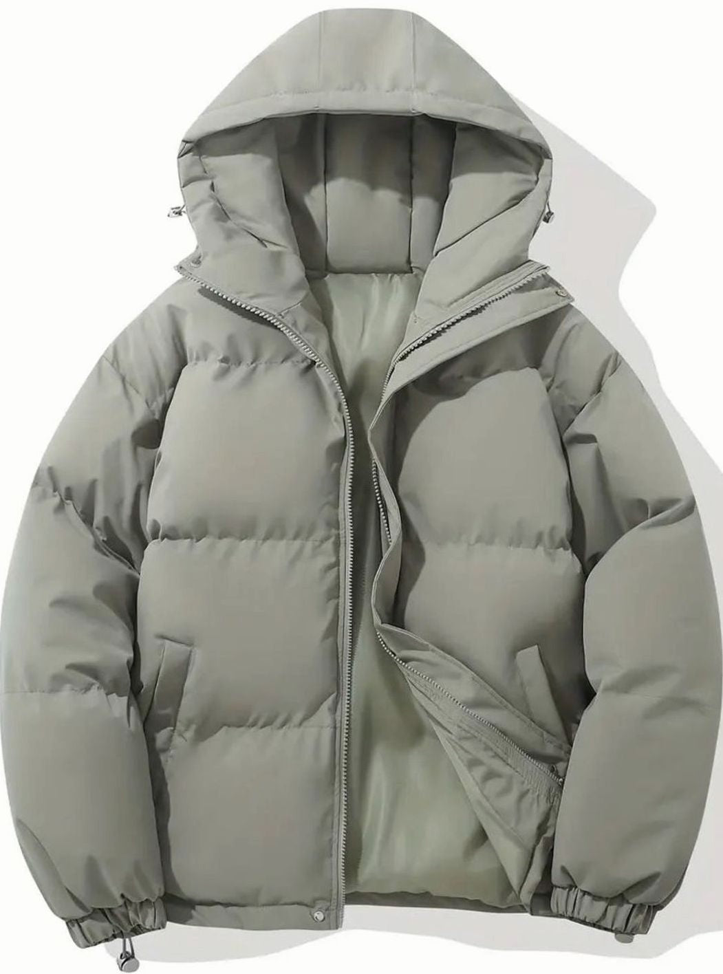 Lena | Damen Winterjacke mit Stehkragen und Elastischen Bündchen Warm Gefüttert Tailliert - image 19