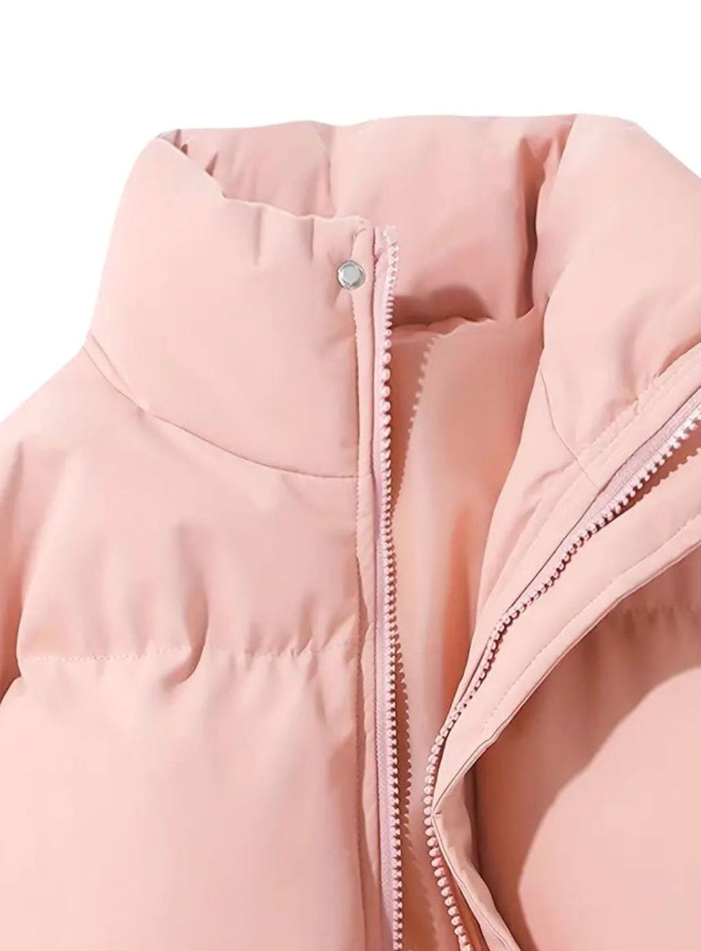 Lena | Damen Winterjacke mit Stehkragen und Elastischen Bündchen Warm Gefüttert Tailliert - image 2