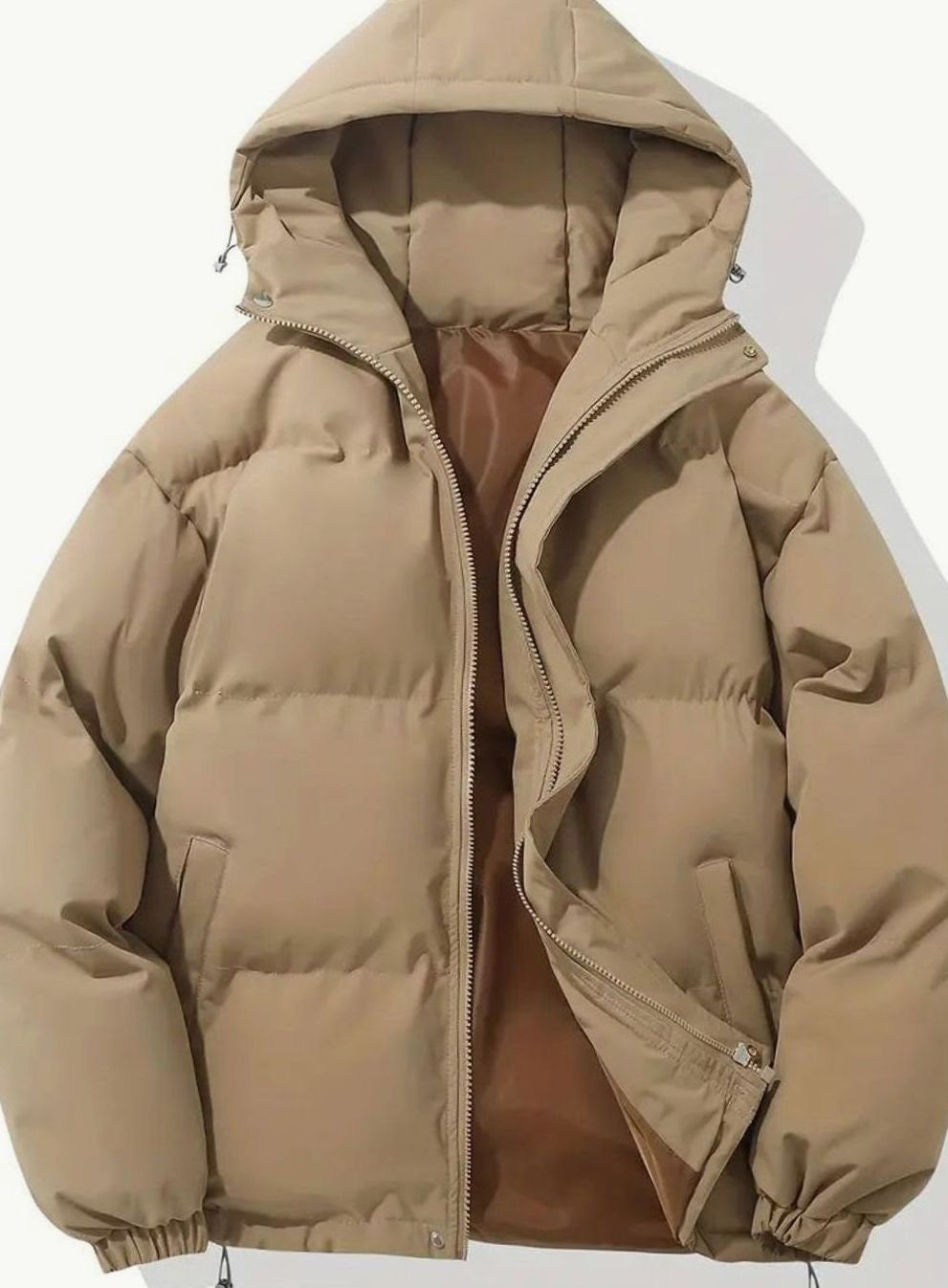 Lena | Damen Winterjacke mit Stehkragen und Elastischen Bündchen Warm Gefüttert Tailliert - image 20