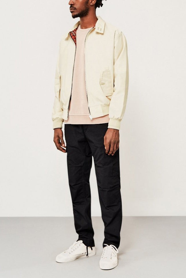 Henrik | Herren Harrington-Jacke mit Karo-Futter Reißverschluss Umlegekragen und Rippbündchen - image 11