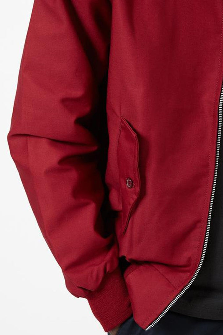 Henrik | Herren Harrington-Jacke mit Karo-Futter Reißverschluss Umlegekragen und Rippbündchen - image 15