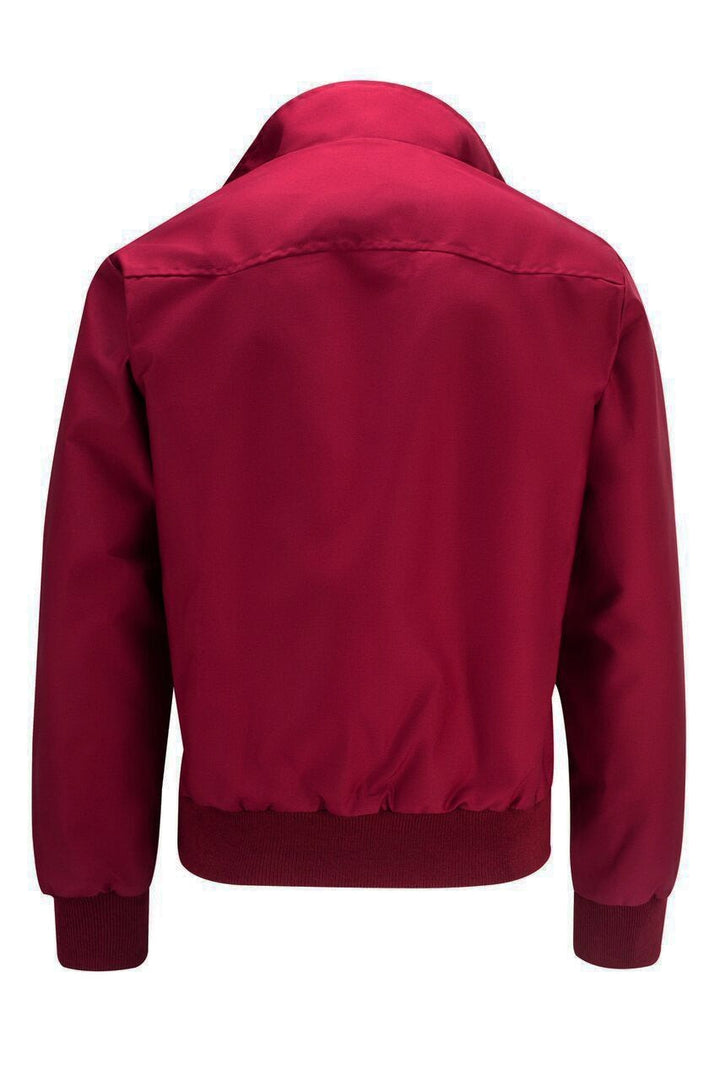 Henrik | Herren Harrington-Jacke mit Karo-Futter Reißverschluss Umlegekragen und Rippbündchen - image 16
