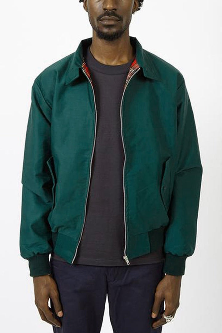 Henrik | Herren Harrington-Jacke mit Karo-Futter Reißverschluss Umlegekragen und Rippbündchen - image 19