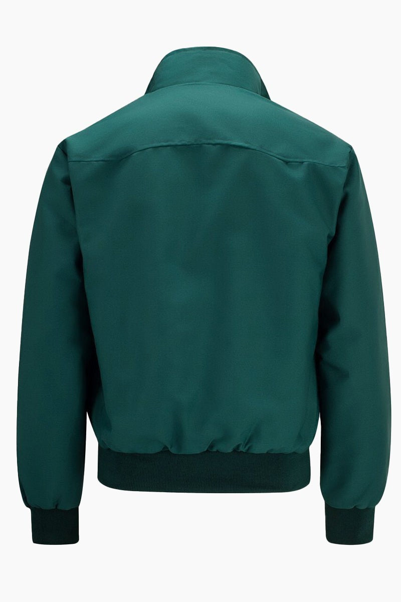 Henrik | Herren Harrington-Jacke mit Karo-Futter Reißverschluss Umlegekragen und Rippbündchen - image 20