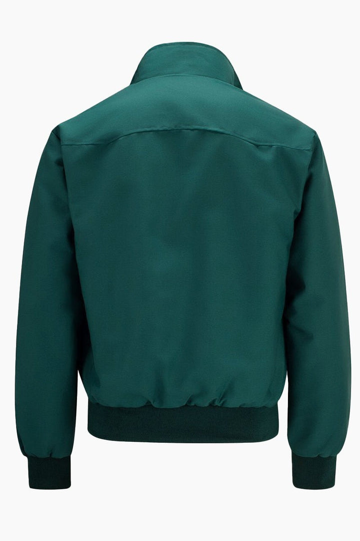 Henrik | Herren Harrington-Jacke mit Karo-Futter Reißverschluss Umlegekragen und Rippbündchen - image 20