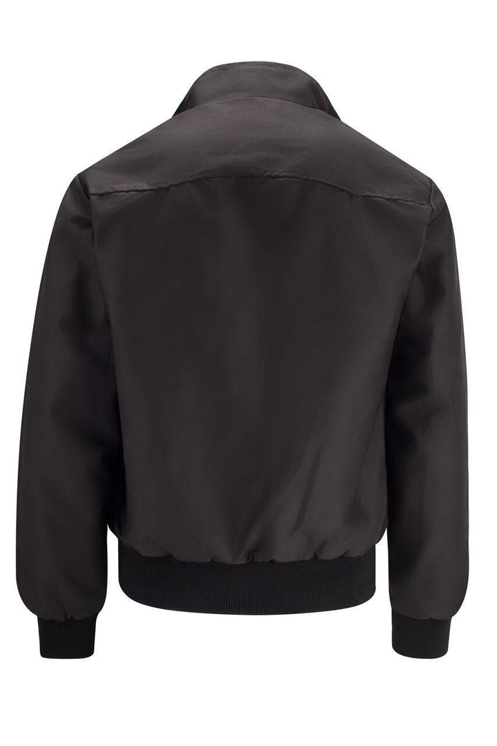 Henrik | Herren Harrington-Jacke mit Karo-Futter Reißverschluss Umlegekragen und Rippbündchen - image 9
