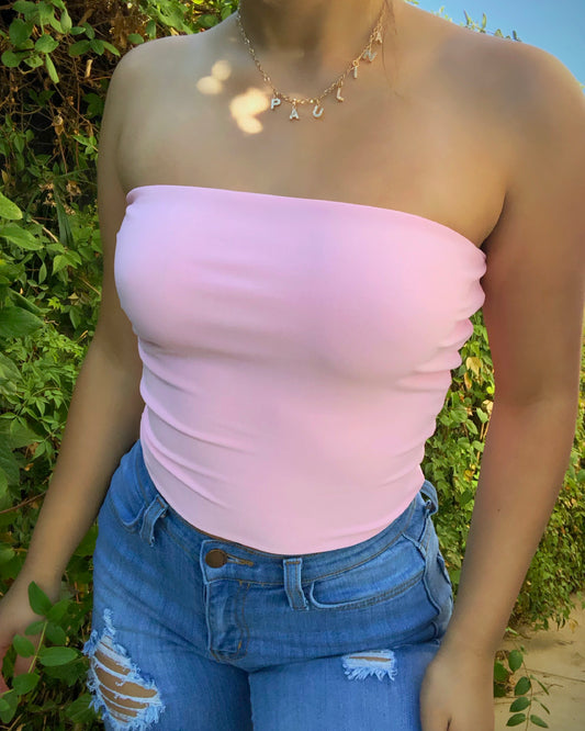 Baby Pink Tube Top